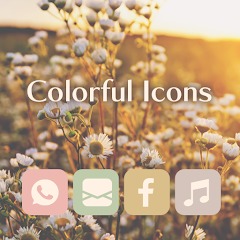 Colorful Icons Theme +HOME