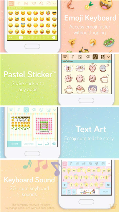 Pastel Keyboard screenshot