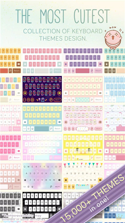 Pastel Keyboard screenshot