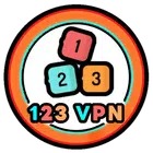 123 VPN logo