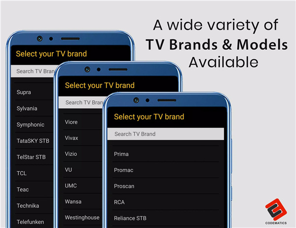 Universal TV Remote Control screenshot