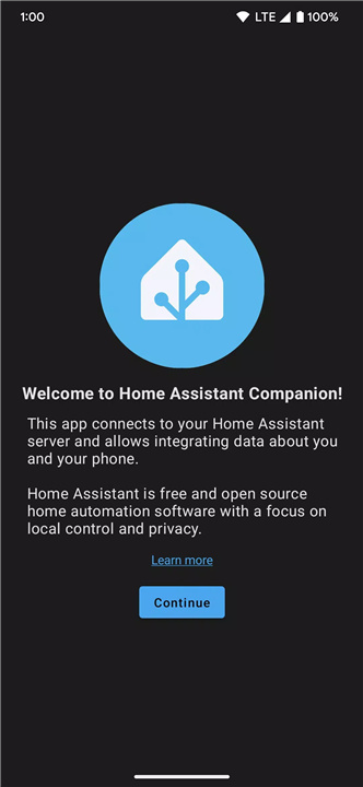 Home Assistant screenshot