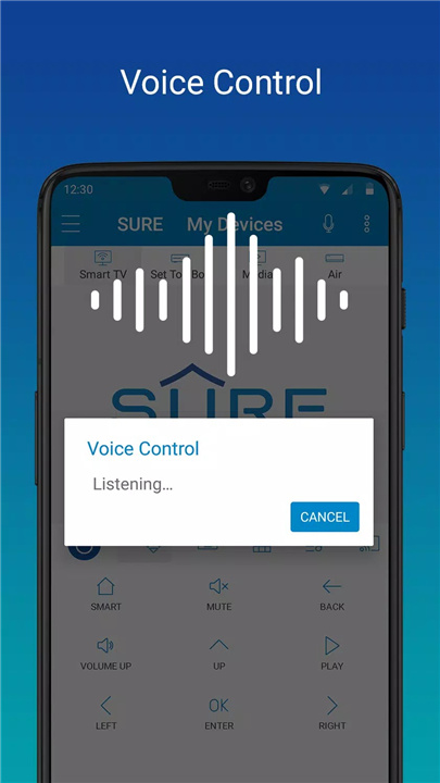 SURE - Smart Home and TV screenshot