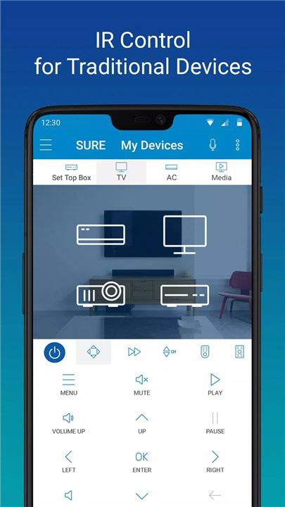 SURE - Smart Home and TV screenshot