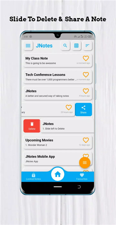 JNotes screenshot