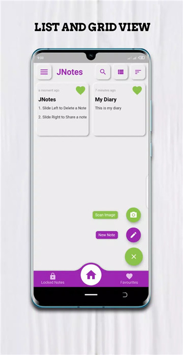 JNotes screenshot