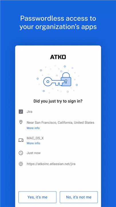 Okta Verify screenshot