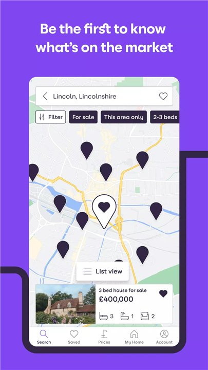 Zoopla: homes to buy & rent screenshot