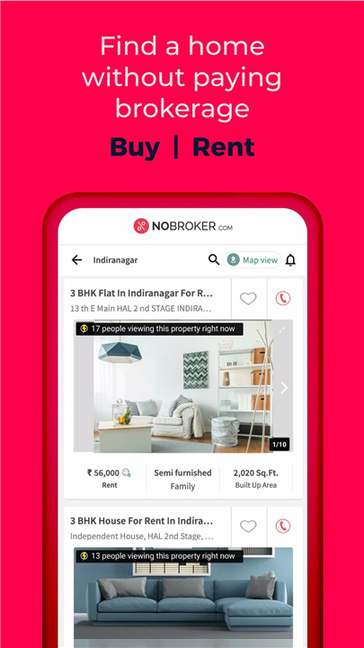 NoBroker: Rent, Buy, Sell Flats screenshot