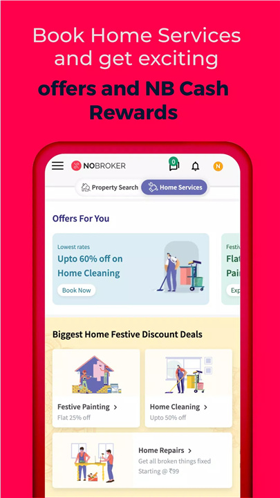 NoBroker: Rent, Buy, Sell Flats screenshot