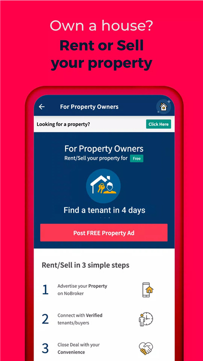 NoBroker: Rent, Buy, Sell Flats screenshot