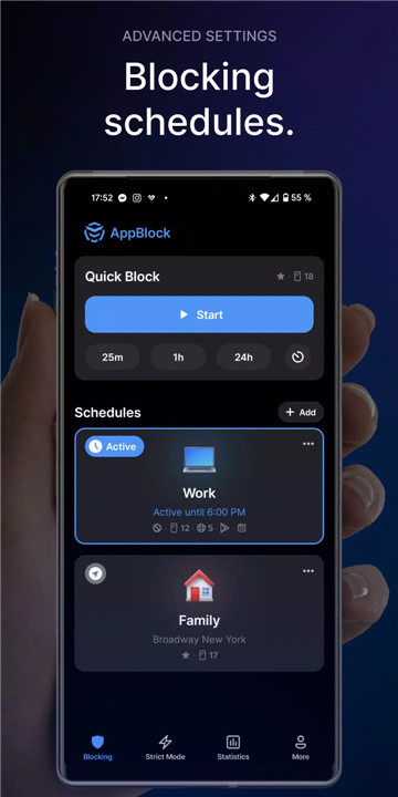 AppBlock screenshot