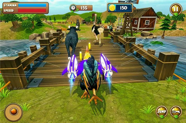 Animal Running Game 3d Offline screenshot