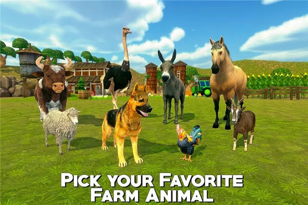 Animal Running Game 3d Offline screenshot