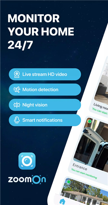 Home Security Camera ZoomOn screenshot