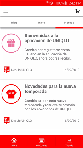 UNIQLO ES screenshot