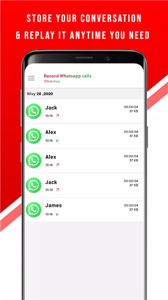 App Call Recorder screenshot