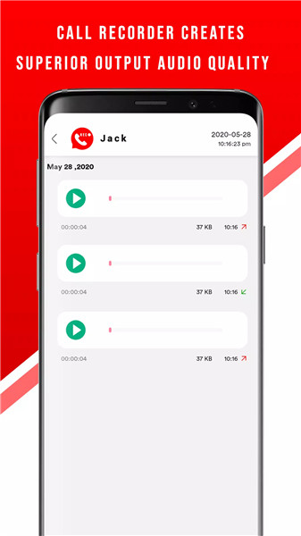 App Call Recorder screenshot