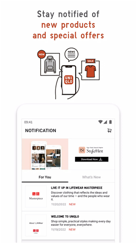 UNIQLO SG screenshot