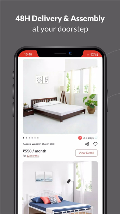 Rentomojo - Furniture on Rent screenshot