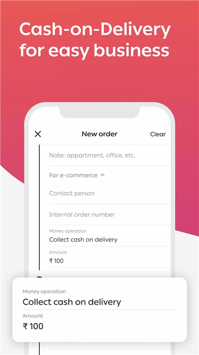 Wefast: Courier Delivery App screenshot