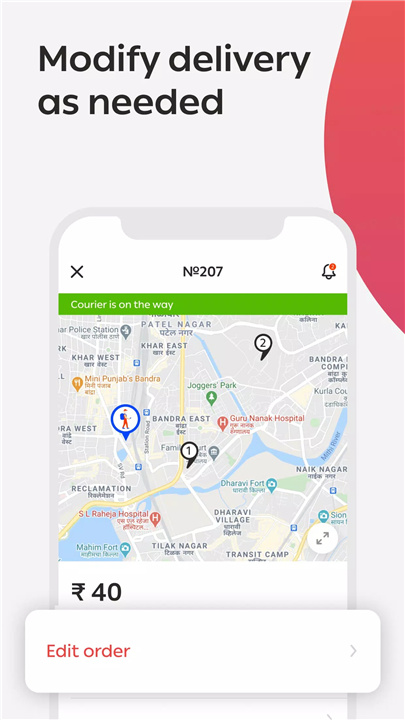 Wefast: Courier Delivery App screenshot