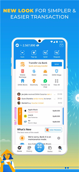 DANA Indonesia Digital Wallet screenshot