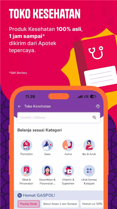 Halodoc: Dokter, Obat & Lab screenshot