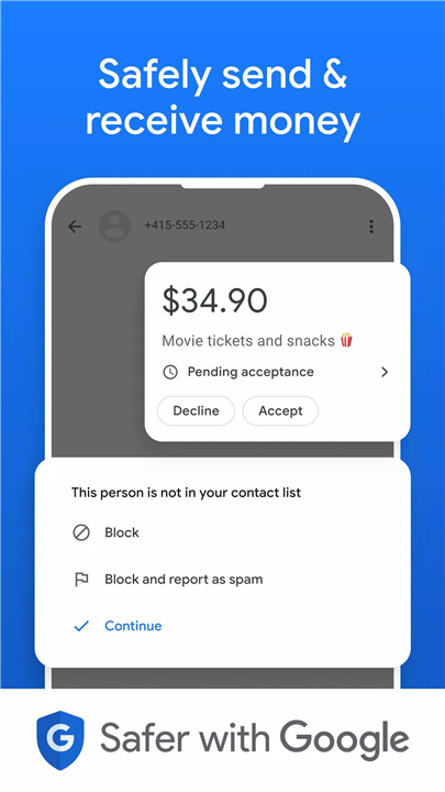 Google Pay: Save and Pay screenshot