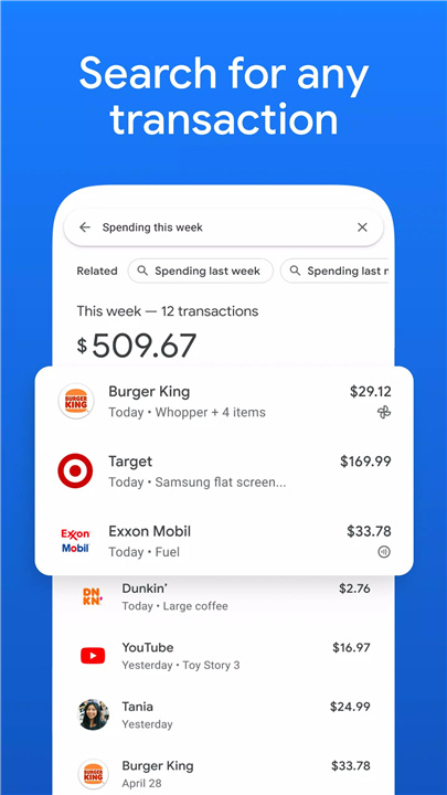 Google Pay: Save and Pay screenshot