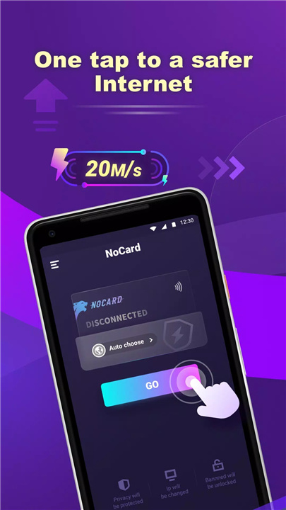 NoCard VPN screenshot