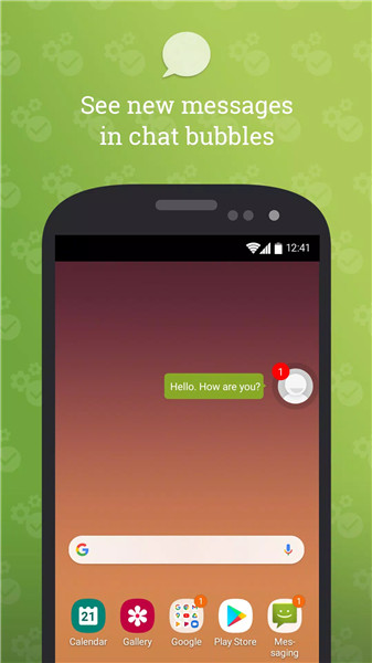 The Text Messenger App screenshot