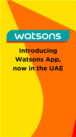 Watsons UAE screenshot