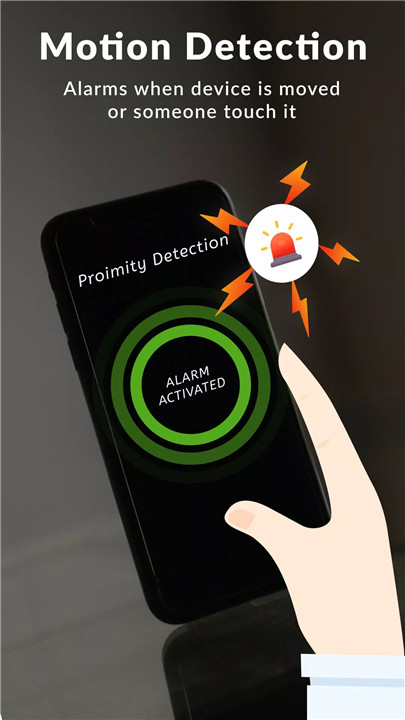 Phone Anti-theft alarm screenshot