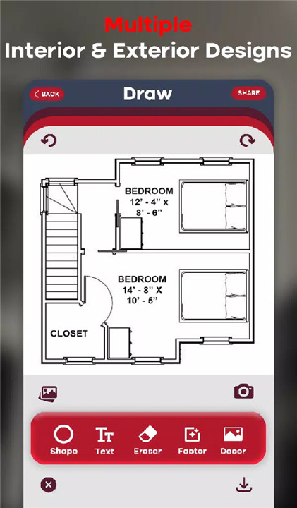 Draw House Design App: 3D Plan screenshot