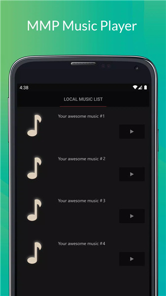 MMP Music Player screenshot