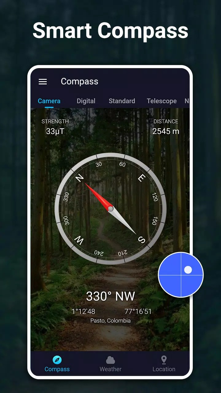 Digital Compass: Smart Compass screenshot