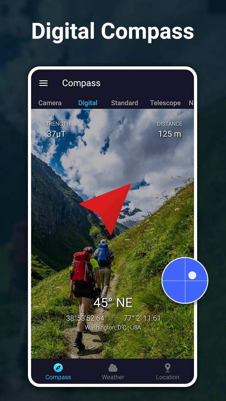 Digital Compass: Smart Compass screenshot