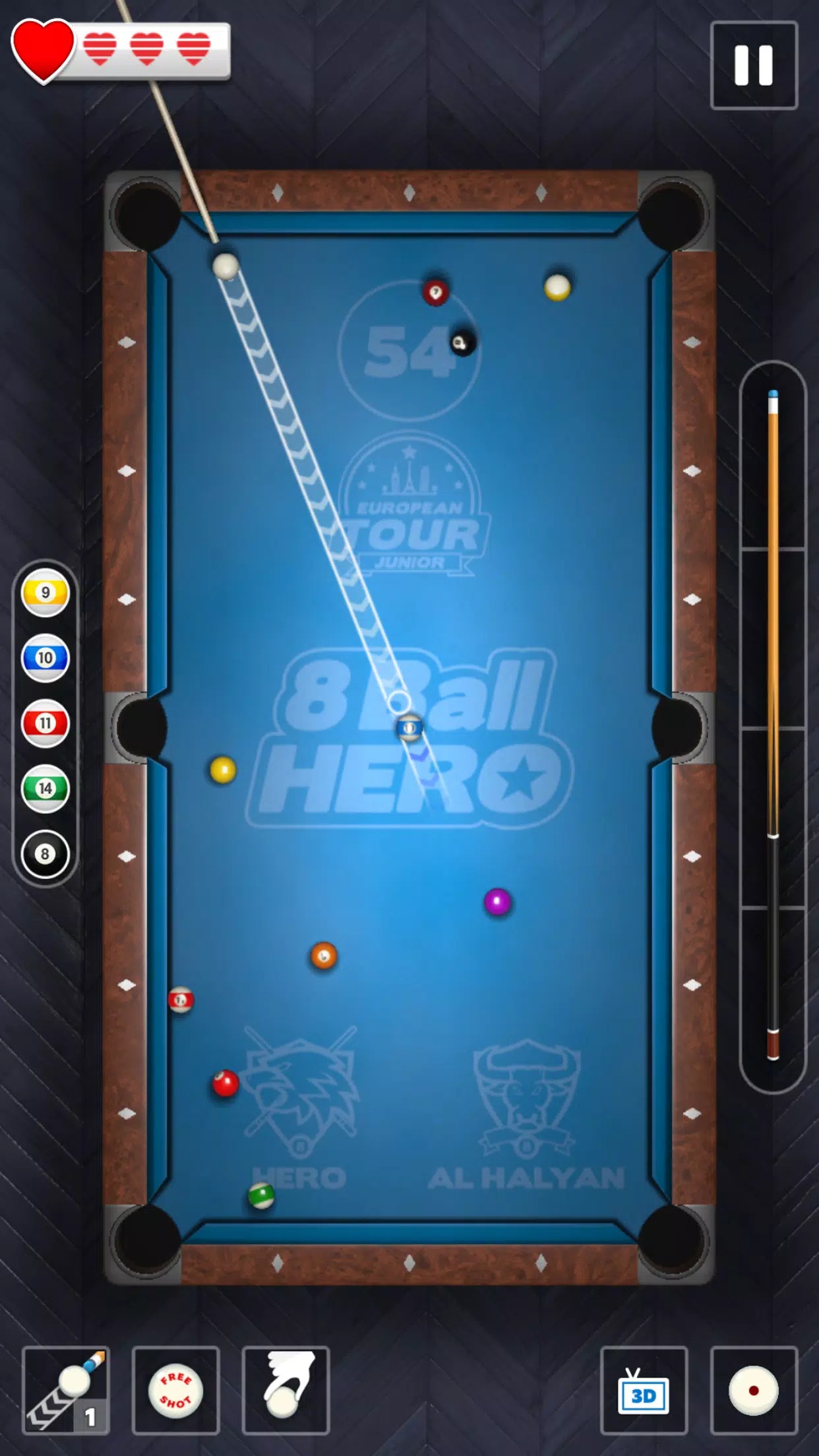 8 Ball Hero screenshot