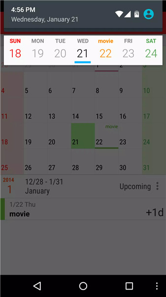 Calendar N screenshot