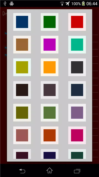 Color Checklist screenshot