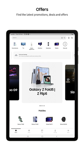 Samsung Shop screenshot