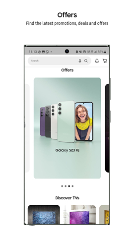 Samsung Shop screenshot