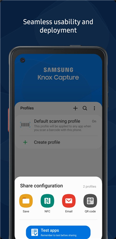 Samsung Knox Capture screenshot