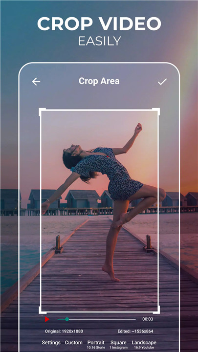 Crop and Trim Video screenshot