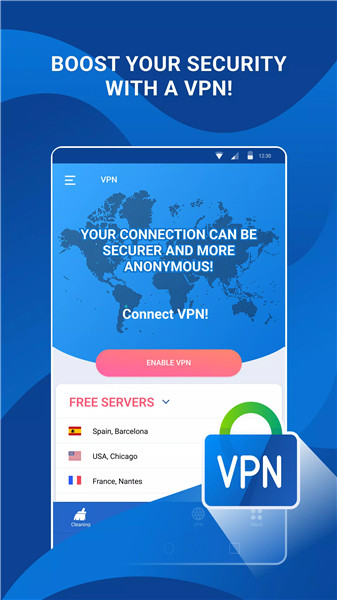 Cleaner Antivirus VPN Cleaner screenshot