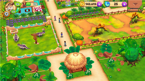 Dinosaur Park - Primeval Zoo screenshot