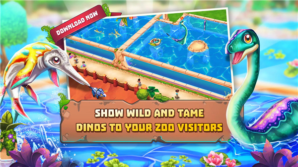 Dinosaur Park - Primeval Zoo screenshot