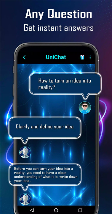 UniChat screenshot