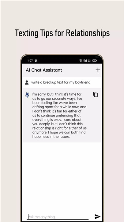 AI Chatbot Assistant screenshot